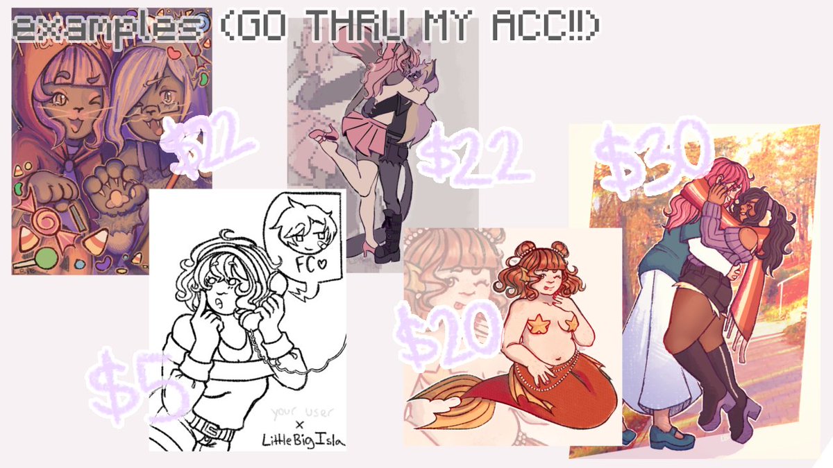 littlebigisla's tweet image. hiii guys 😅😅😅 my commissions are open 😅 if ur interested pls dm me