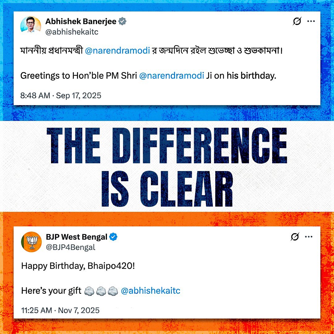 Bengal’s Values vs. BJP’s Venom.