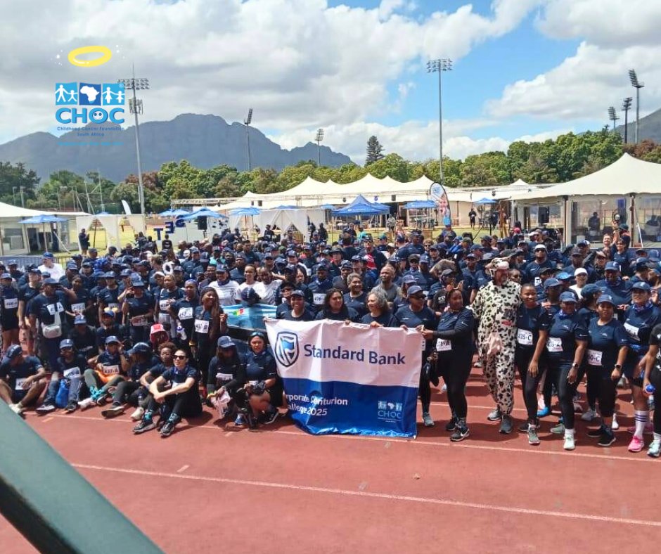 Thank you to @standardbanksa and every participant in the 2025 Corporate Centurion Challenge for walking either 100km or 160km to support CHOC’s children, teenagers and their  families.

Because together, we walk for hope.

#CHOCSA #StandardBank #CorporateCenturionChallenge