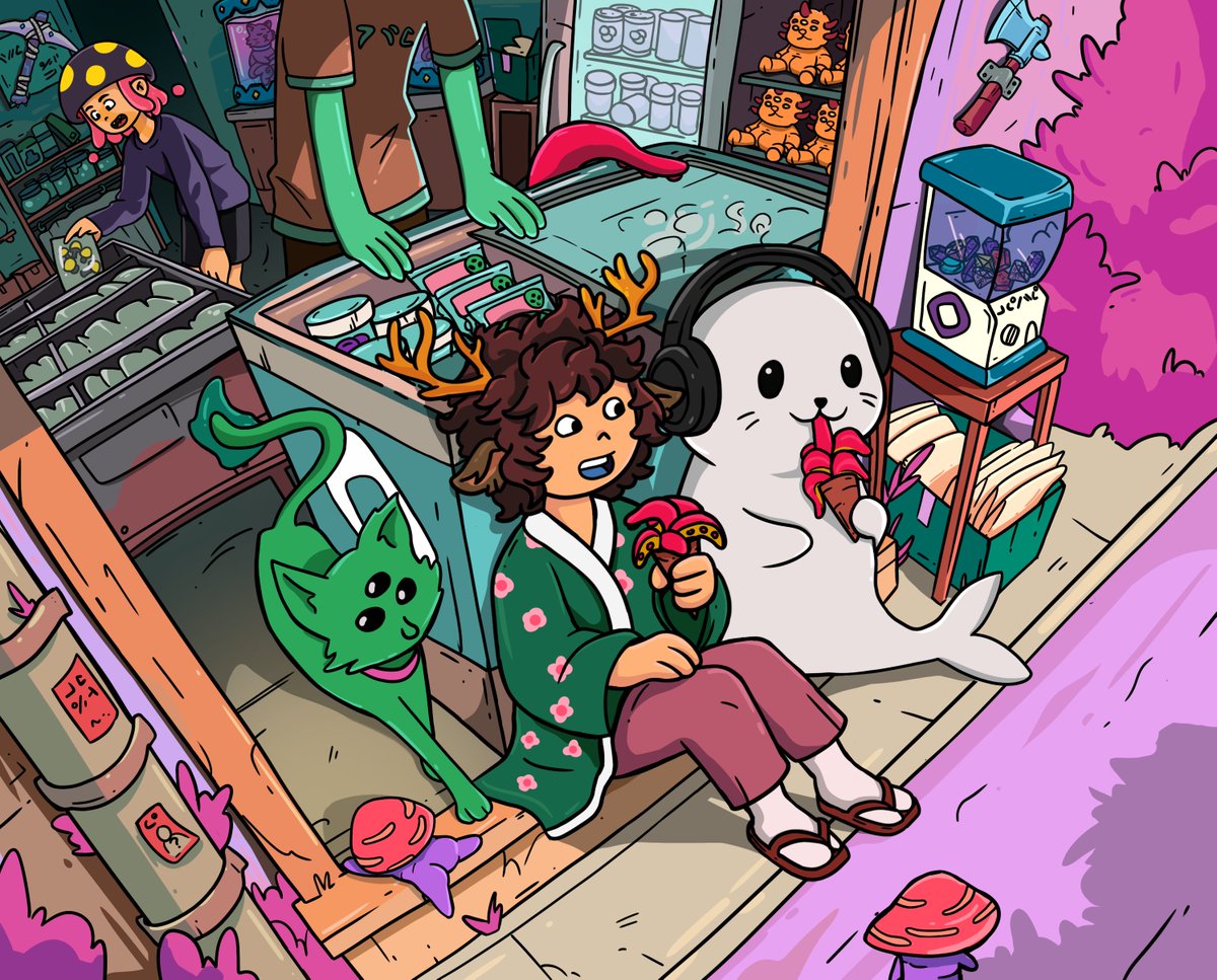 ExoSpiritsNft's tweet image. Our nomads made a stop at the beach and met new friends , the:

@SAPPYSEALS 🦭

All Sappy Seals holders can now claim their FCFS role, and the first 100 will receive their GTD role!

🧧 5 ExoSpirits GTDs for this post!
📥 Requirements:
RT + Like + @monad wallet!