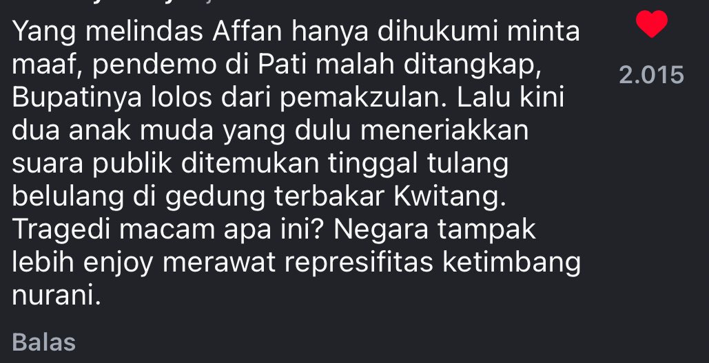 <a href="/kumparan/">kumparan</a> 🥀
Sc: komen ig