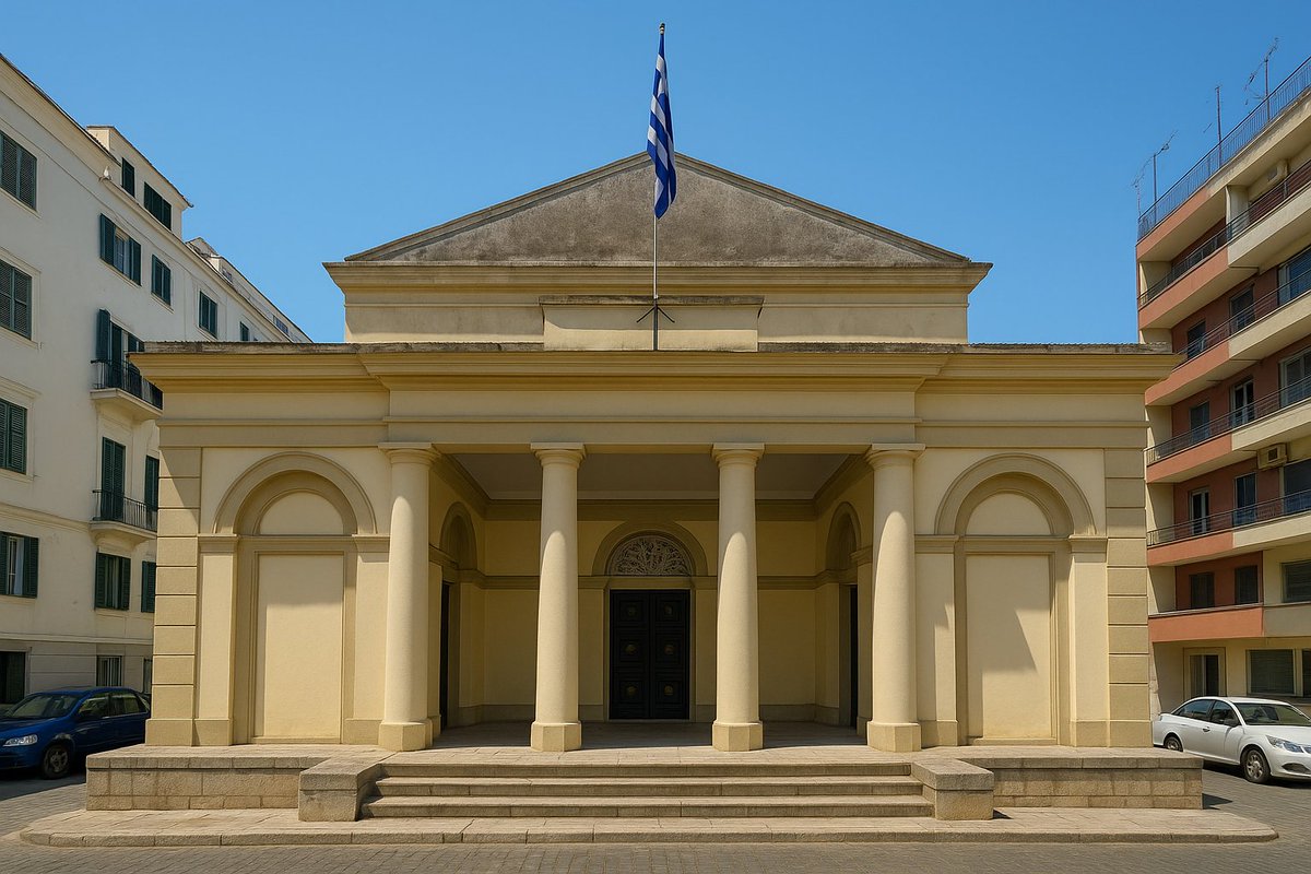 Η Ιόνιος Βουλή βρίσκεται στην πόλη της Κέρκυρας, κατασκευάστηκε απο τον Ιωάννη Χρόνη το 1855 σε νεοκλασικό αρχιτεκτονικό ρυθμό και χαρακτηριστική είσοδο από κίονες δωρικού ρυθμού. #photospiroskiknas #corfu