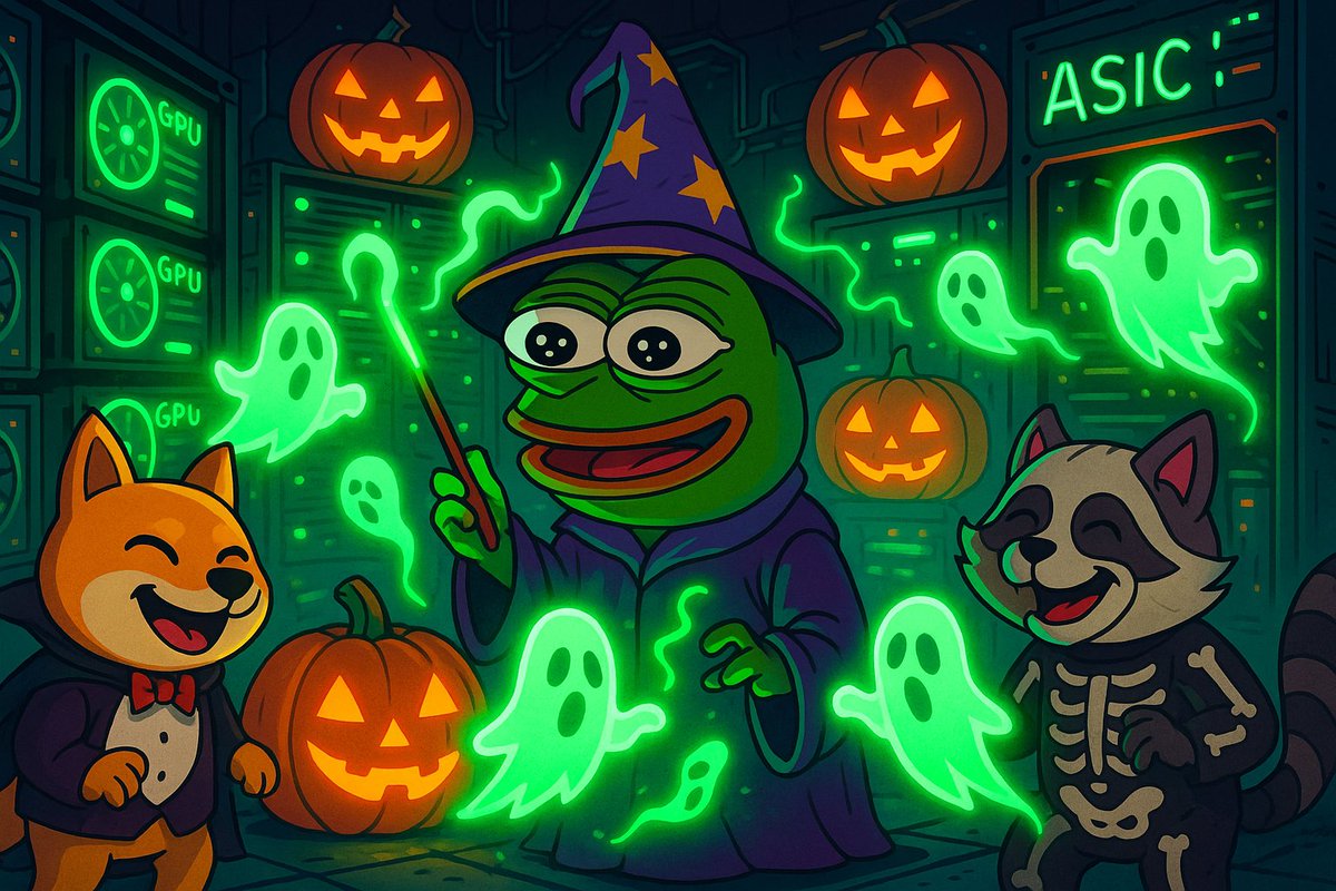 What’s scarier than ghosts, vampires, or zombies?
A blockchain that can’t prove anything <a href="/cysic_xyz/">Cysic</a> 

Narrative (Setup → Contrast → Payoff)

This Halloween, everyone is dressing up like witches and skeletons.
But ComputeFi showed up with something darker:

Haunted GPU farms