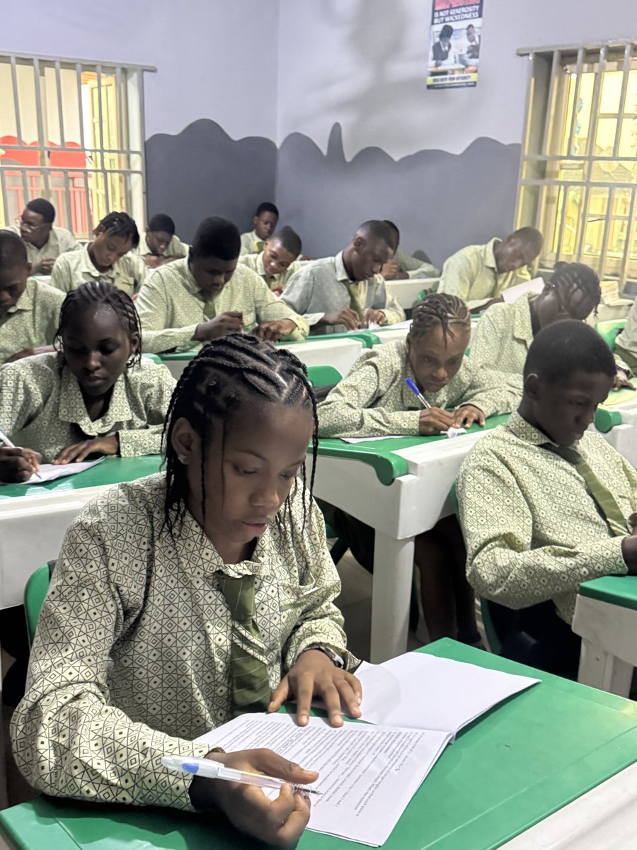 KristaFDN_org's tweet photo. With the bigger mission to give FREE TUITION to 100 students in select schools in Nigeria this year, we have begun organizing IQ Exams to select eligible students. 

We didn’t organize an exam just to find the smartest students.
👇 https://t.co/d9NgiDK0GX