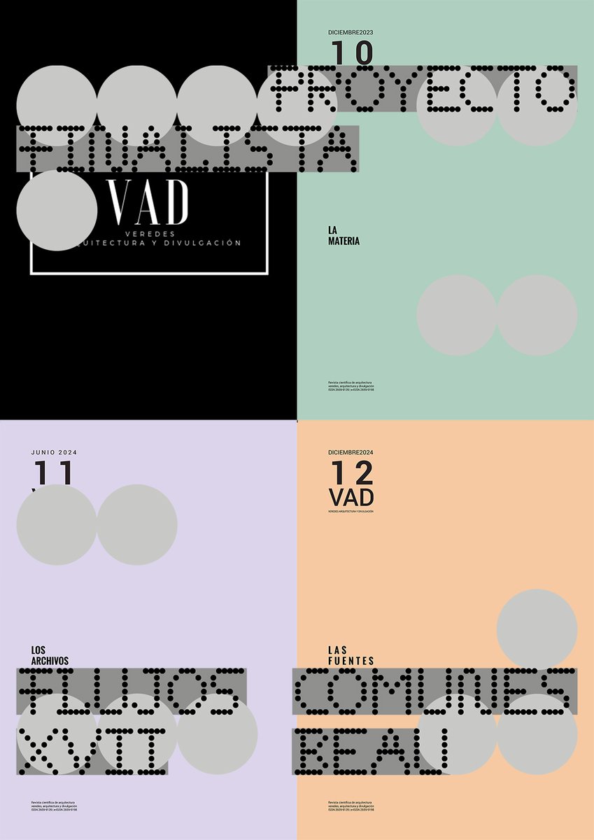 ¡Finalistas! La revista VAD. veredes, arquitectura y divulgación ha sido seleccionada como finalista de la XVII <a href="/bienal_BEAU/">Bienal Española de Arquitectura y Urbanismo</a> en la categoría Divulgación y Publicaciones, gracias a los números VAD10, 11 y 12 #XVIIBEAU | #FlujosComunes <a href="/hitear/">Silvia Blanco</a> [...] buff.ly/oTIdVxT