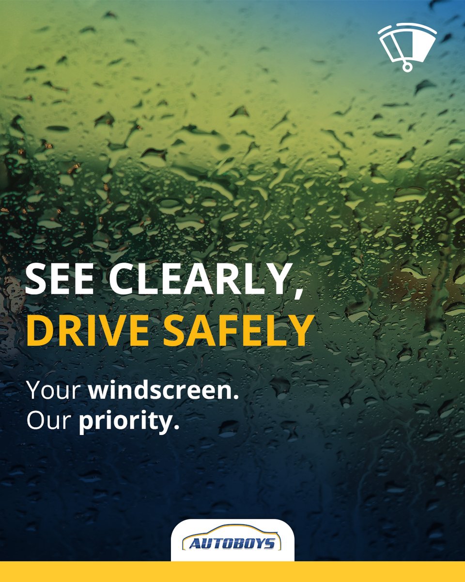 Stay safe, dry, and stress-free this rainy season! 🌧️ 

Find your nearest Autoboys and have your windscreen checked, repaired or replaced, because a clear view makes all the difference.

#Autoboys #HailSeason #EyesOnTheSkies