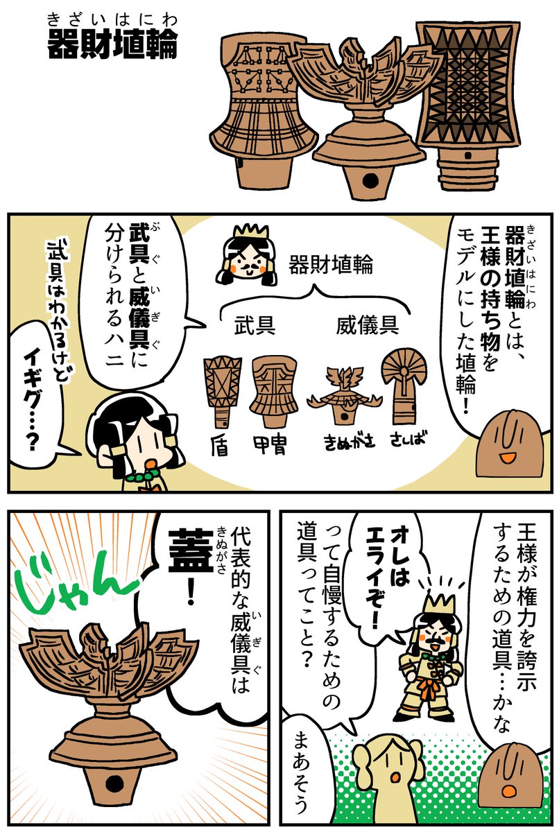 【いろんなハニワを知ろう!】「器財埴輪」編(1/2) 
