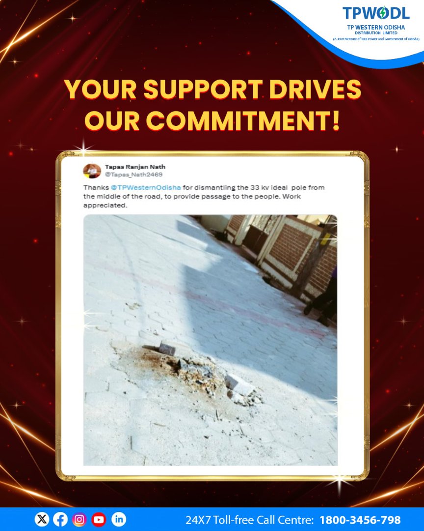 We are always here to listen, resolve and improve. Every feedback helps us serve you better.

#ConsumerFirst #ForYouWithYouAlways