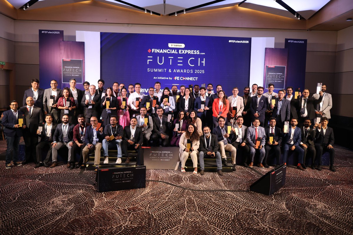 FE_Connect's tweet image. LIVE from #FEFutech2025

A big congratulations to the winners of the FE FuTech Awards 2025!

Today, we honour brands and teams who are redefining innovation, accelerating digital transformation, and setting new benchmarks for India’s tech landscape.

#FuTechAwards #TechExcellence