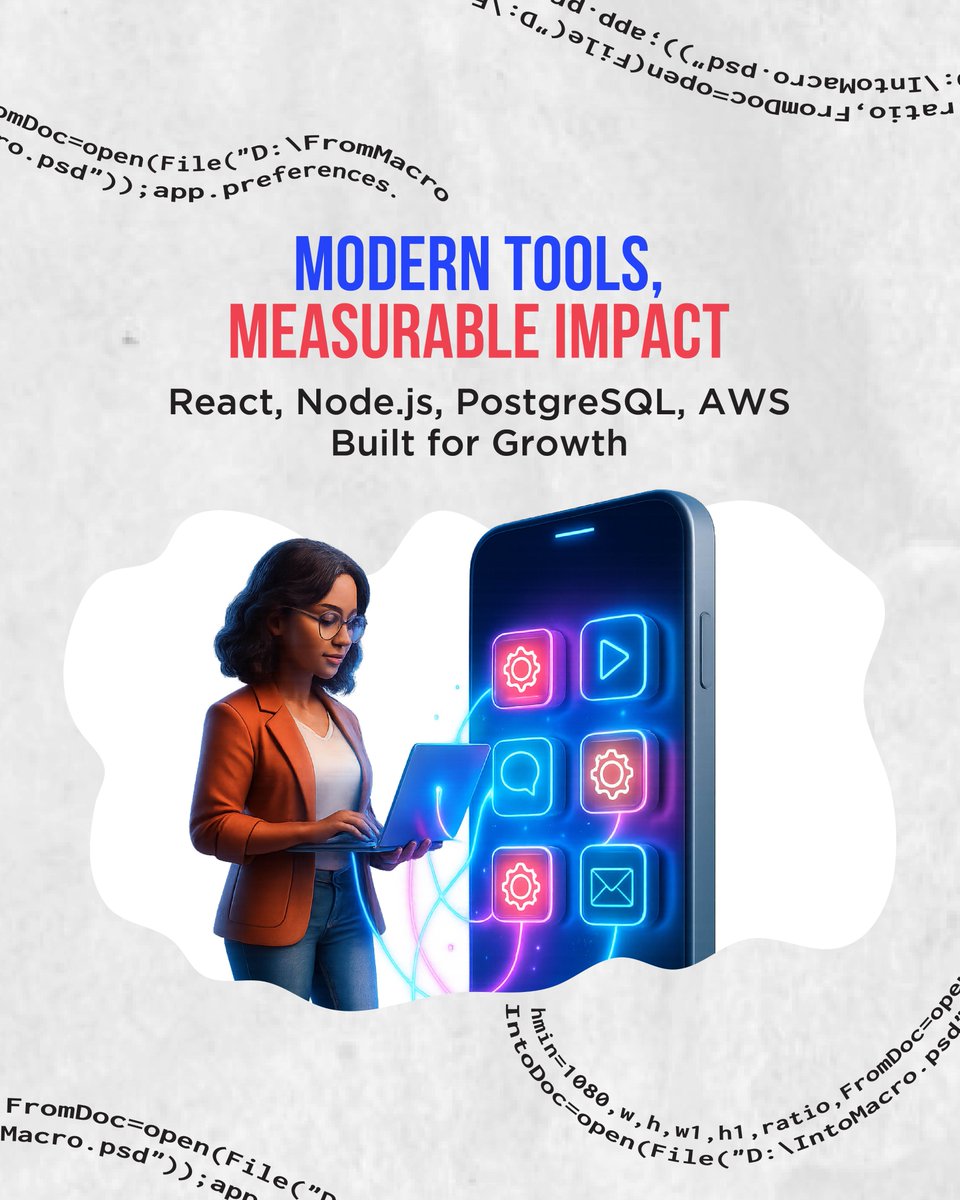 CodeLantic's tweet image. Apps that lag or crash? Not on our watch. ⚙️
CodeLantic builds full-stack solutions that grow with your business which is fast, secure, and scalable.

#FullStackDev #CodeLantic #BuiltForGrowth