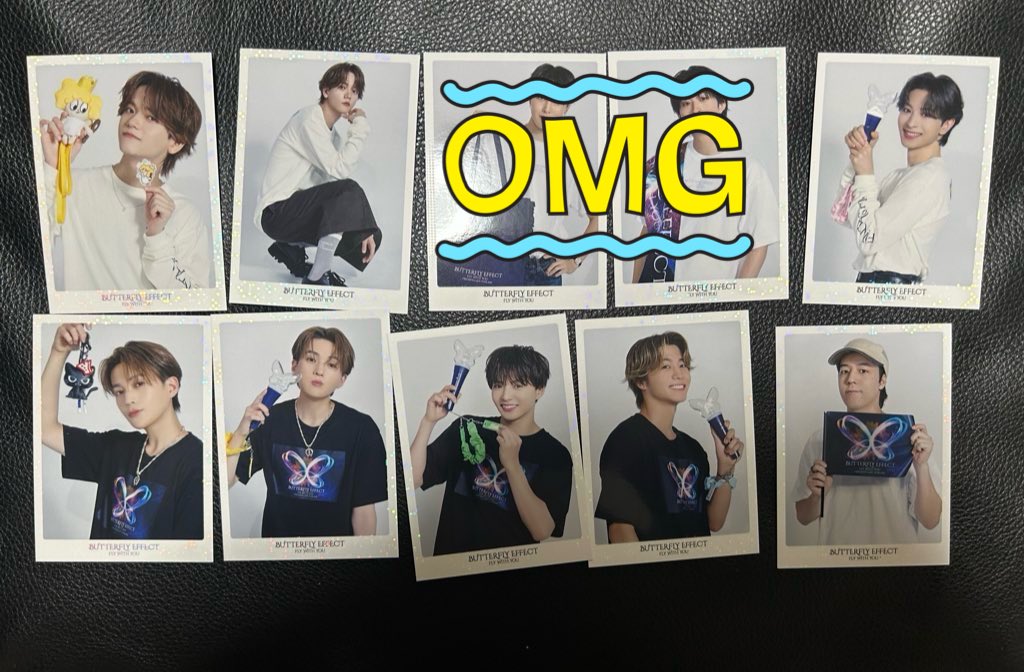 FANTASTICS LIVE TOUR 2025 BUTTERFLY EFFECT FLY WITH YOU フォトカ