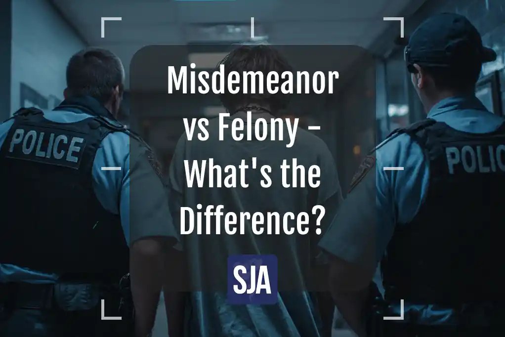 SJAmericas's tweet image. Misdemeanor vs Felony - What’s the Difference?

Understanding the difference between a #Misdemeanor and a #Felony is key to grasping how the U.S. #CriminalJustice system classifies offences. Learn how each impacts sentencing, employment &amp;amp; legal rights.

securityjournalamericas.com/misdemeanor-vs…