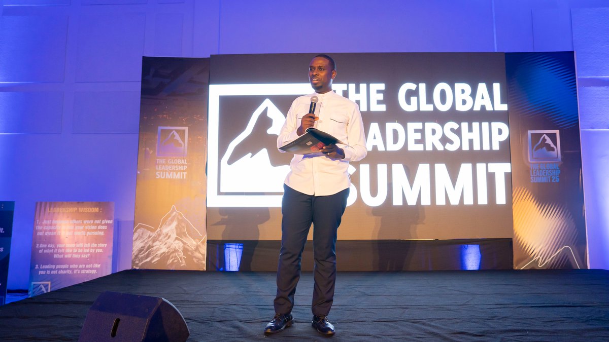 GLN_Rwanda's tweet photo. Our amazing MCs, Joshua and Sheilla, are gracing the GLS25 Executive Edition, happening now under the inspiring theme “Lead Where You Are.”
Leaders are challenged to make an impact right where they are!
@GLNsummit
#GLS25 #GLSRW25 https://t.co/RNGEo0VCB7