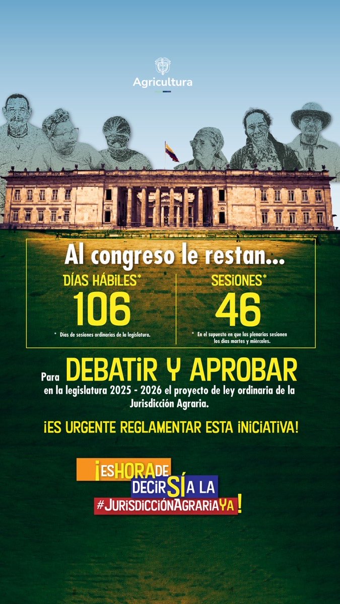 #JurisdicciónAgrariaYa