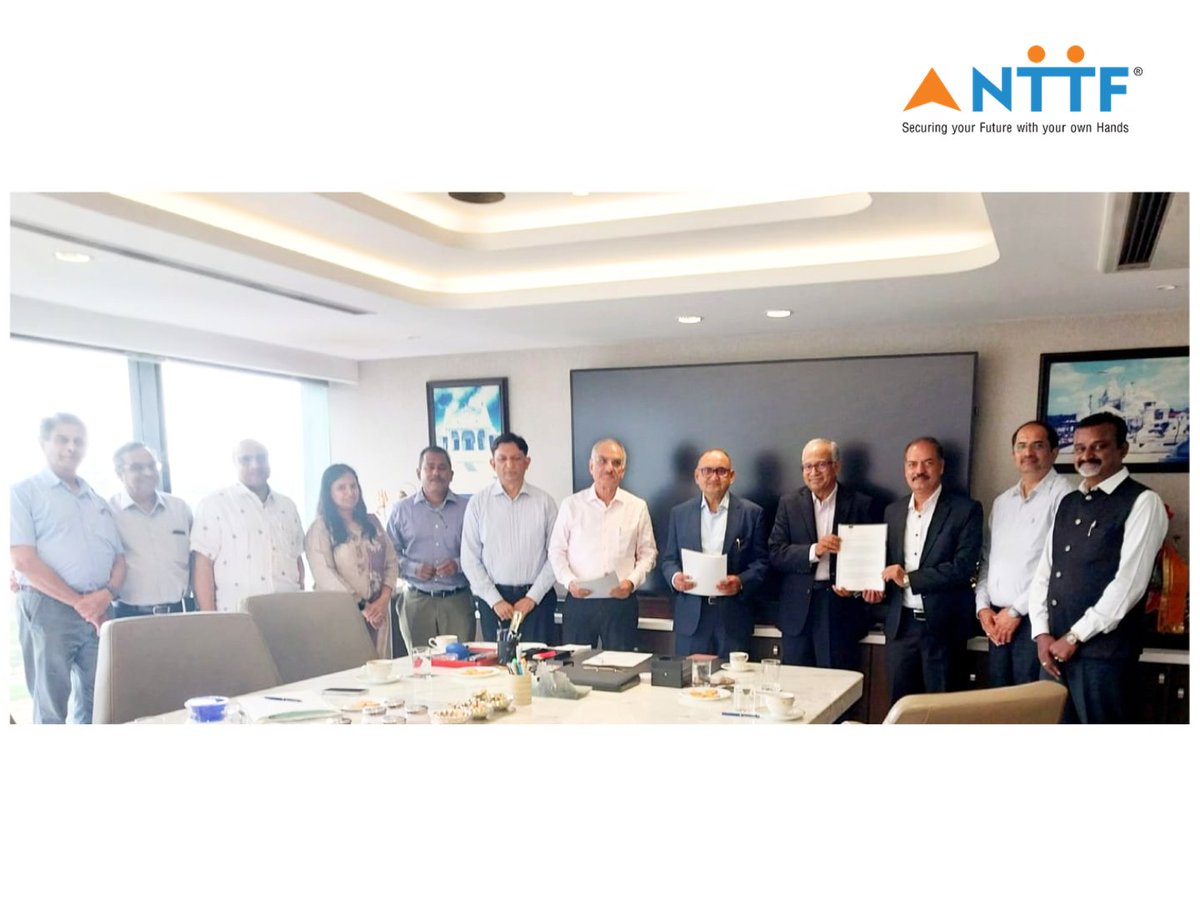 NTTFindia's tweet image. NTTF joins hands with Bangalore Indiranagar Rotary Trust &amp;amp; Microlabs Limited to launch NTTF Microlabs Rotary Vocational Centre, empowering India's youth with cutting-edge skills in EV Tech, Electronics &amp;amp; Aircraft MRO! @RotaryBLR_INgr 

#NTTF #Rotary #Microlabs #FutureSkills