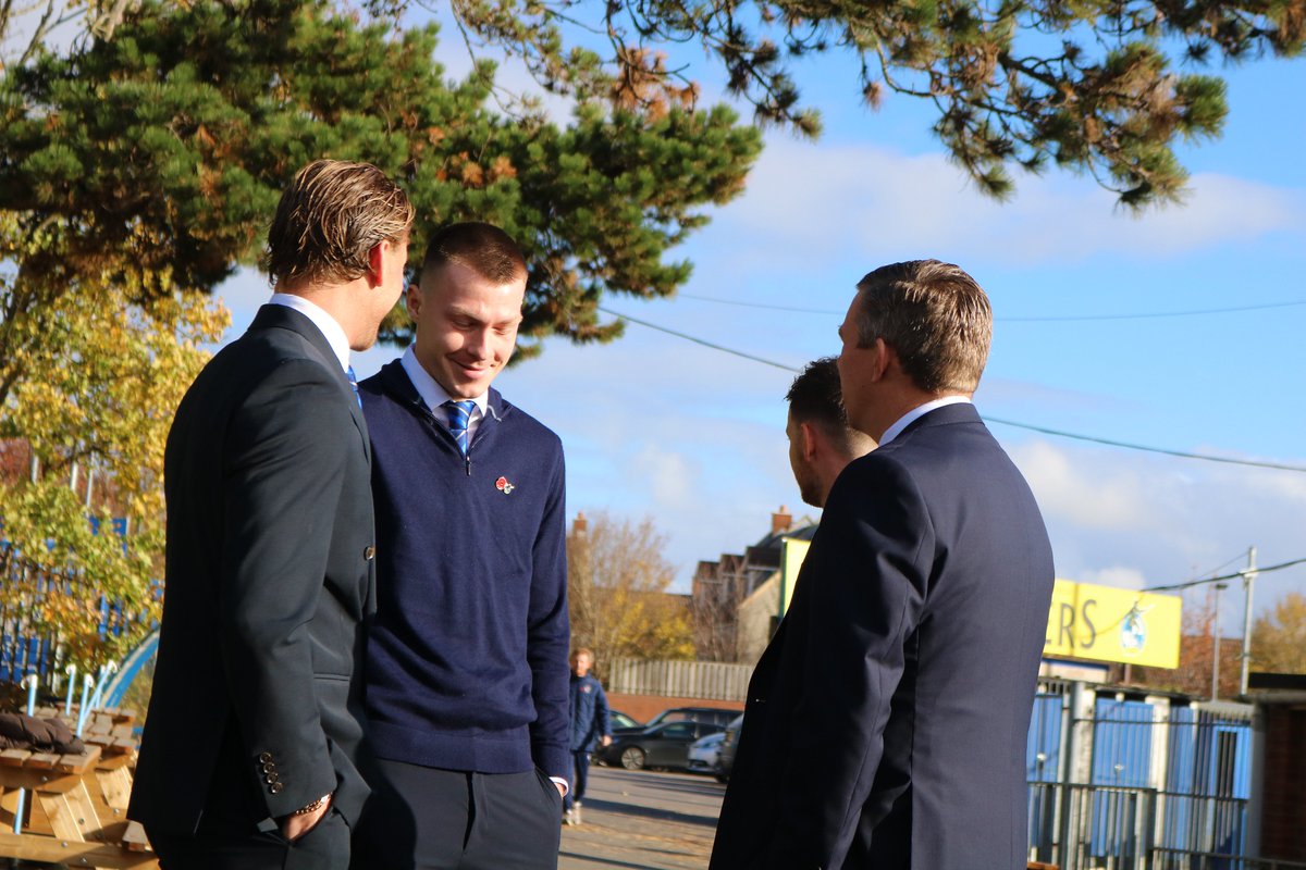 BristolRoversCT's tweet image. Today, we came together at the Memorial Gates to honour the brave men and women who have given their lives in service to our country.

“At the going down of the sun and in the morning, we will remember them.”

🔗 Read more about today’s Remembrance Service on our website -…