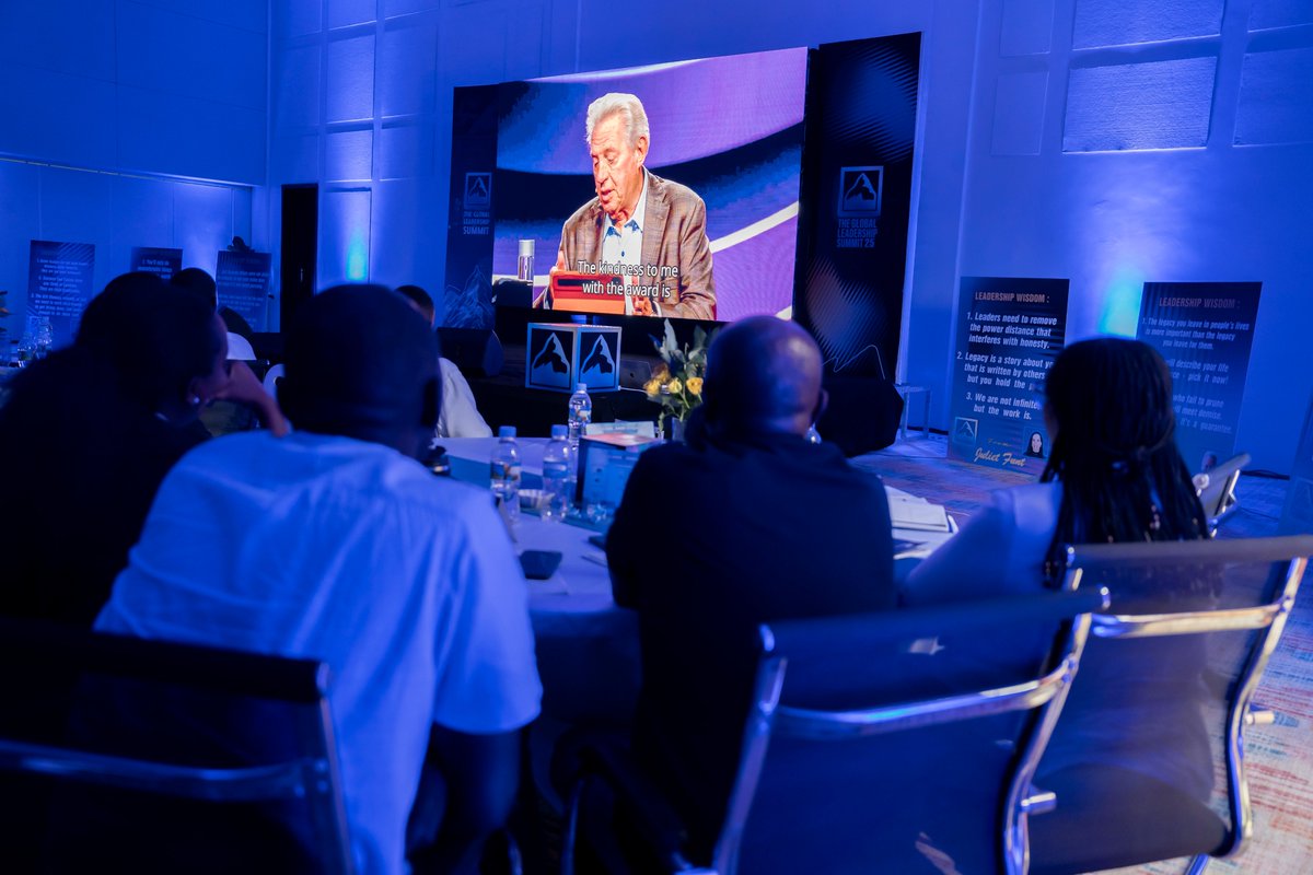 GLN_Rwanda's tweet photo. Speaker @JohnCMaxwell inspired leaders with a powerful session titled “Leaving a Legacy That Matters.”
He emphasized three anchors of legacy:
🧭 Compass — Purpose
⏰ Clock — Action
🤝 Companions — People
@glnsummit
#GLS25 #GLSRW25 https://t.co/hhRRtyvd9K