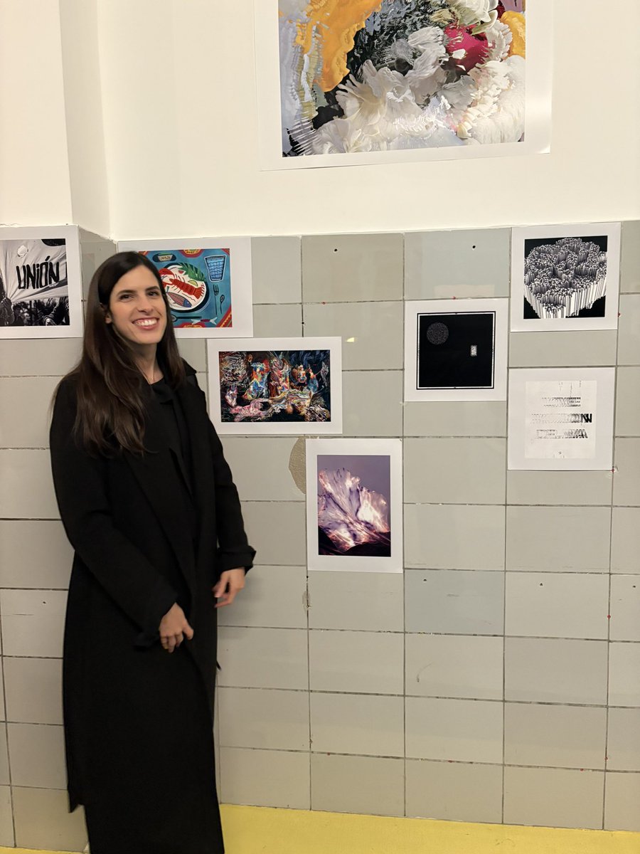 My work at the <a href="/artontezos_/">Art on Tezos</a> event in Berlin. Thanks to the <a href="/objktcom/">objkt</a>  and <a href="/TeiaCommunity/">Teia Community</a> platforms. 🙂✨