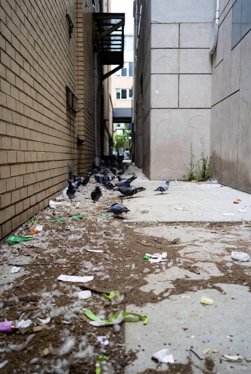🚫 إطعام وسقاية الحمام: لطف يتحول إلى كابوس! تطعمها اليوم فتغرق منازلنا غدًا بفضلاتها وتنشر الأمراض والتلوث.
نريد مدنا نظيفة لا جيوشا من الطيور المدمرة.
توقفوا عن التغذية العشوائية فحسن النية لا يعني بالضرورة حسن العمل.