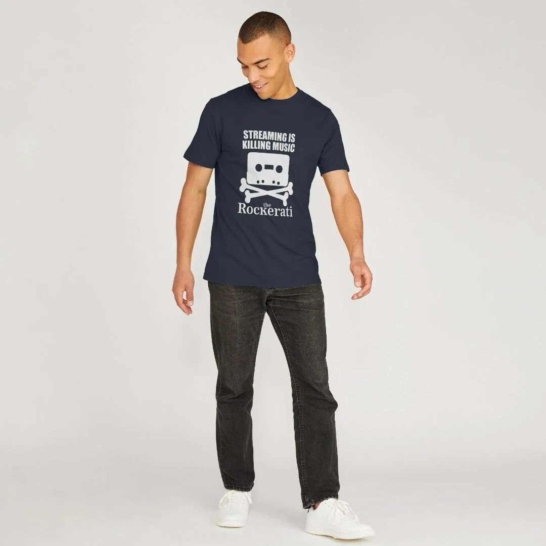 We've partnered with a great UK business that ships high quality, ethically made clothing items worldwide -  check out our 'Streaming Is Killing Music' t-shirt!
adventures-in-noise.teemill.com/bands/