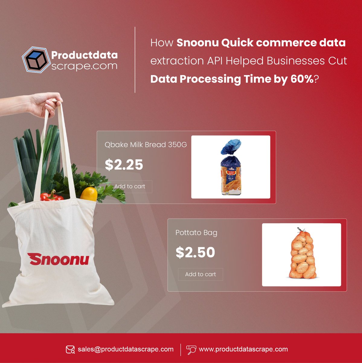 ProductScrape's tweet image. ⚡ Boost Efficiency by 60% with the Snoonu Quick Commerce Data API!

Automate insights, cut manual work &amp;amp; optimize your retail ops in real time. 

🔗 productdatascrape.com/boost-efficien…

#ProductDataScrape #QuickCommerce #DataAPI #Automation #RetailTech #EcommerceInsights