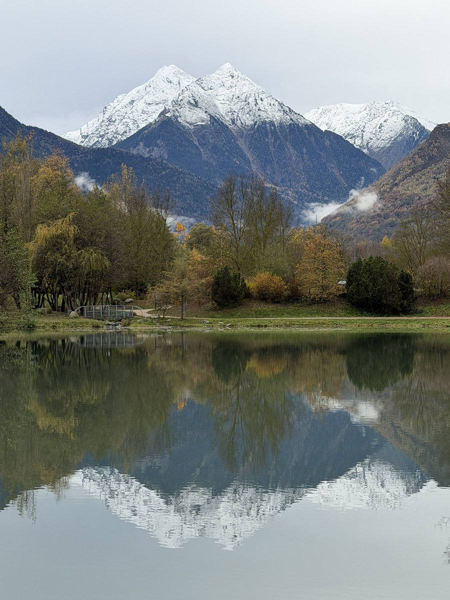 corinne_crabe's tweet photo. Les pics #lustou, #aret #tramezaigues depuis Agos #vielleaure ce matin. Le blanc s’installe sur les sommets d’#aurelouron #pyrenees @Meteo_Pyrenees https://t.co/vkaqhw9iAW