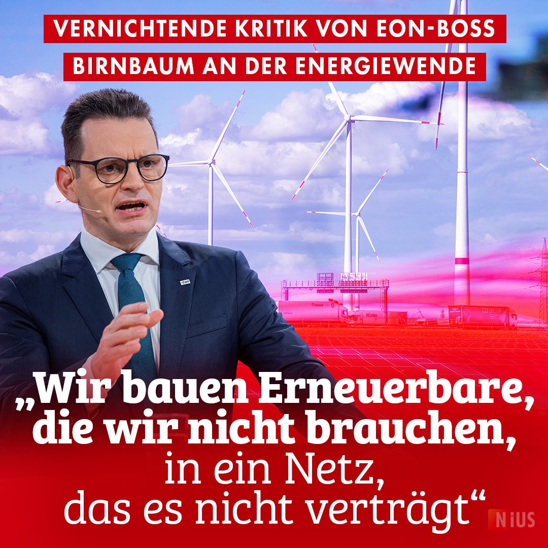 niusde_'s tweet photo. Die sogenannte „Energiewende“ sollte Deutschland zu einem klimaneutralen Industriestaat umbauen – immer mehr Wirtschaftsbosse und Entscheider scheinen zu bemerken, dass dieser Plan scheitert. https://t.co/o4f2lxPCTm https://t.co/Wo2GzhUNc6