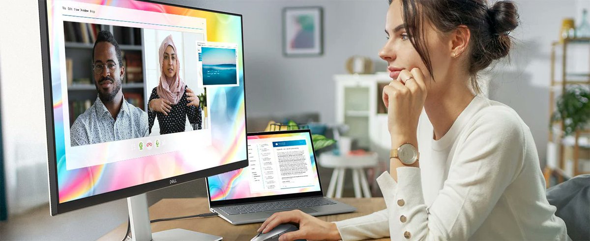 TechdirectNig's tweet image. Productivity Focus 🧠
One cable. Endless clarity.
The Dell 27&quot; S2722DC features:
💻 USB-C for seamless connection
🌈 QHD IPS brilliance
🎨 99% sRGB accuracy
Your desk, upgraded. 
techdirect.ng/products/dell-…
#DellMonitors #SmartWorkspace #techdirectng #techgadget
