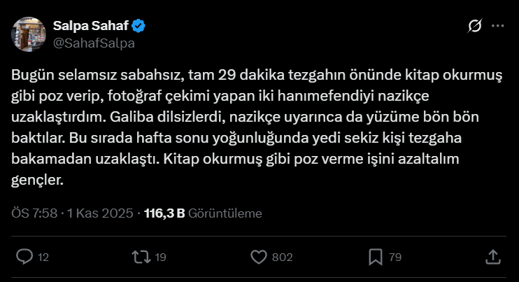 Çünkü devir artık yapma devri değil "yaparmış gibi" görünme devri.