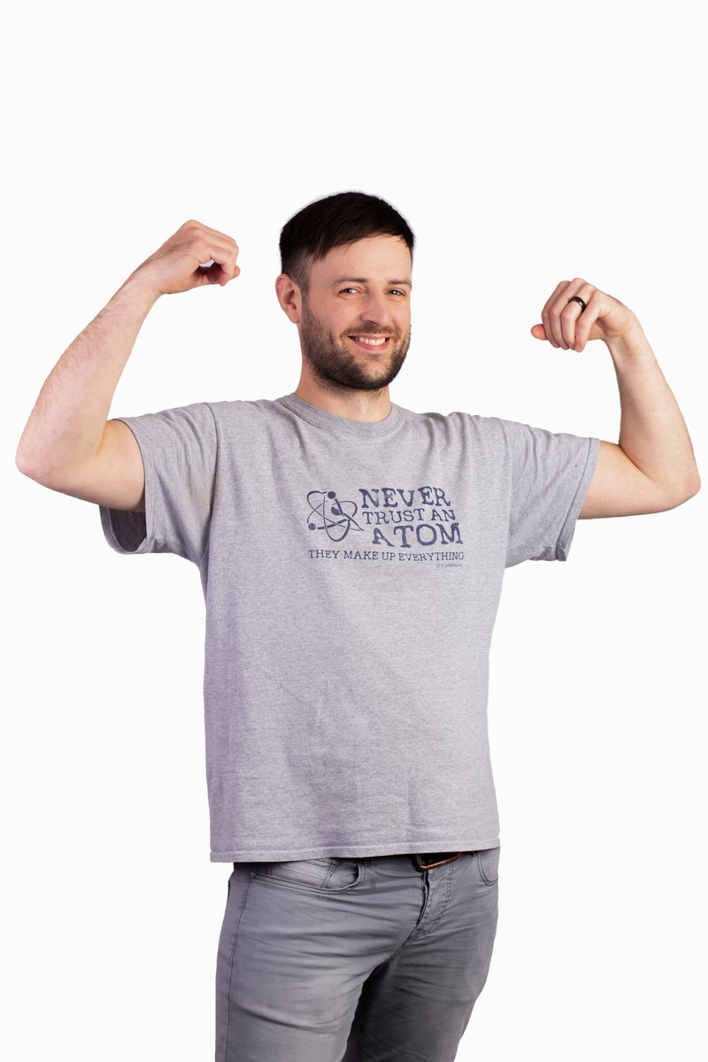 Our #FridayFun comes from Dr Will Brooks (Chemist/Physicist) <a href="/wi11y_b/">Will Brooks</a>

Q: What did the quantum physicist say before the bar fight?
A: Let me atom!