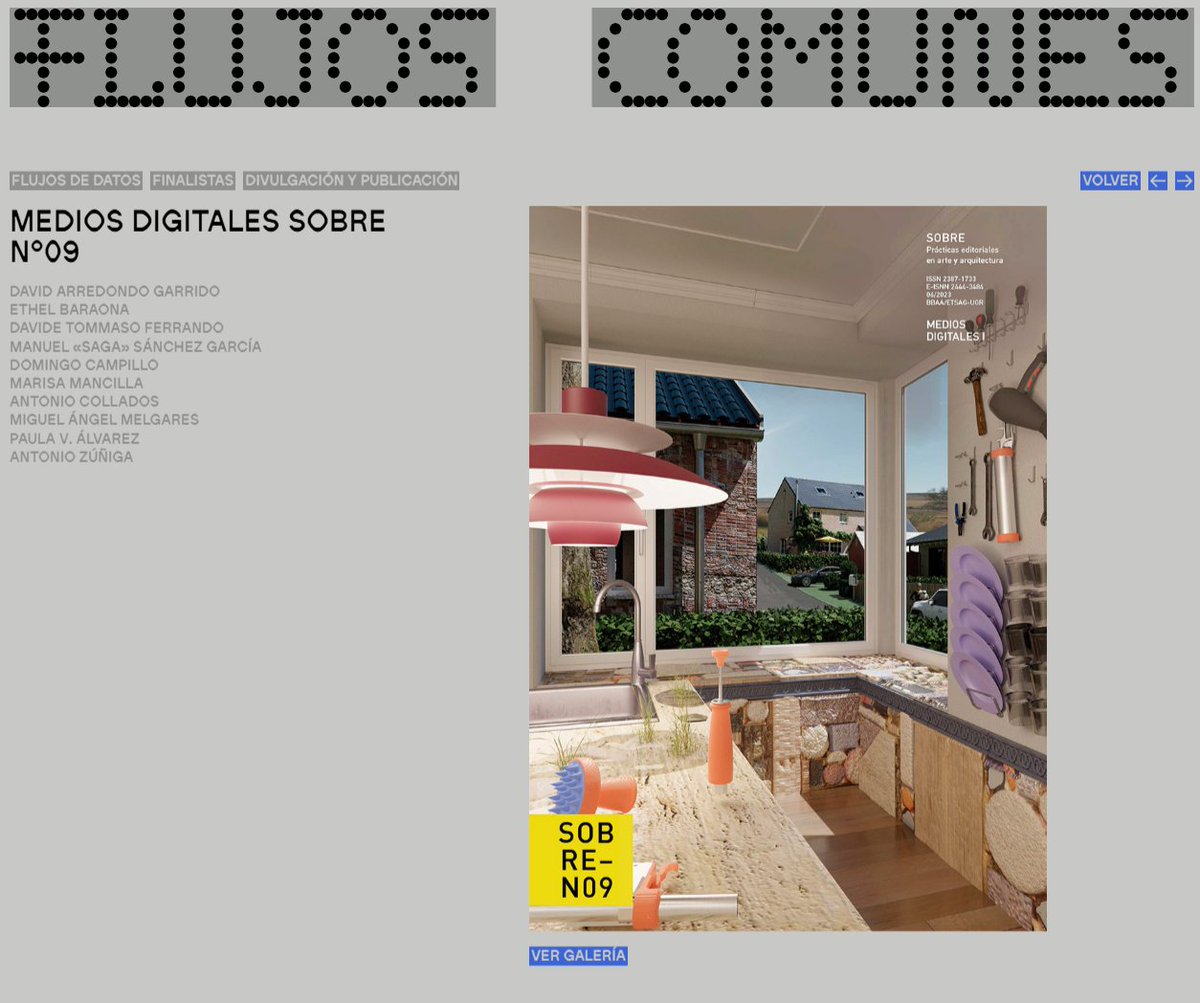 Nuestro especial de Revista SOBRE "Medios Digitales I", publicado por <a href="/EditorialUGR/">Editorial UGR</a>, es finalista en la XVII BEAU. Felicitaciones y agradecimientos compartidos con SOBRELAB, <a href="/DavidArredondoG/">David Arredondo</a>, Ethel Baraona y Davide Tommaso.