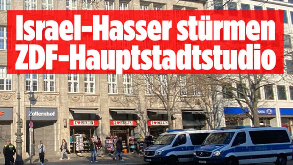 Oder waren es einfach nur die Mitarbeiter? #ZDF #Israel