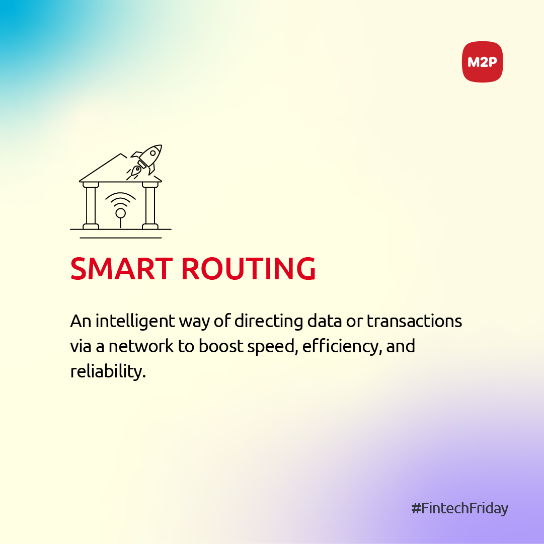 m2pfintech's tweet image. #FintechFriday Thought: Taking the fastest lane! Smart Routing keeps transactions swift and seamless every time.

#SmartRouting #FastTransactions #M2PFintech #M2P