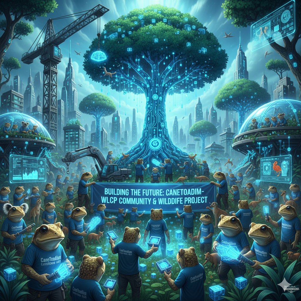 canetoadium's tweet image. We&apos;re not just building a token, we&apos;re building a community 🤝 with a truly good vision for the future! 💚
​CaneToadium-WLCP is committed to turning this vision into a reality. Join us in making a real impact! ✨
​#CaneToadiumWLCP #CommunityBuilding #GoodVision #FutureIsNow…