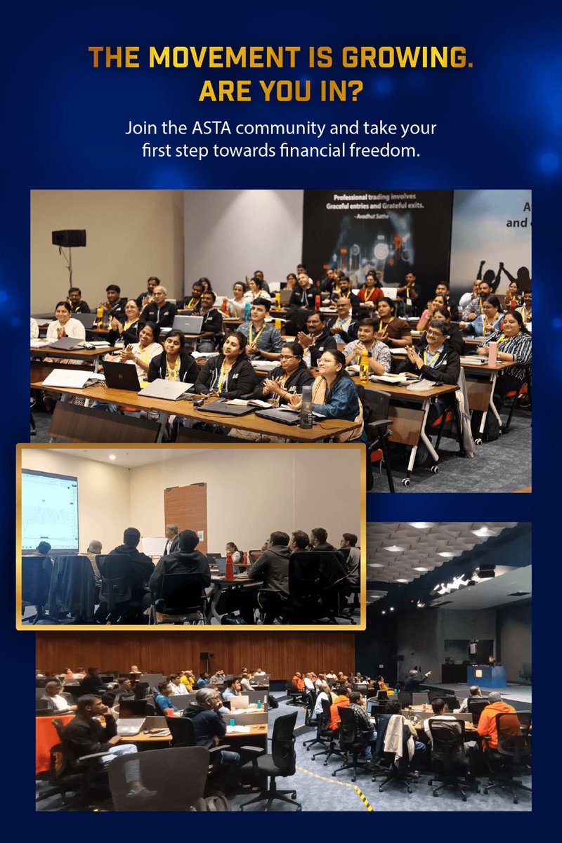 AvadhutsatheTA's tweet image. A landmark day at ASTA Gurukul
Three impactful programs, one shared purpose: helping more people understand and manage their finances better.

A defining step in our journey toward making financial learning accessible to everyone.
#ASTAGurukul #FinancialEducation #LearningForAll