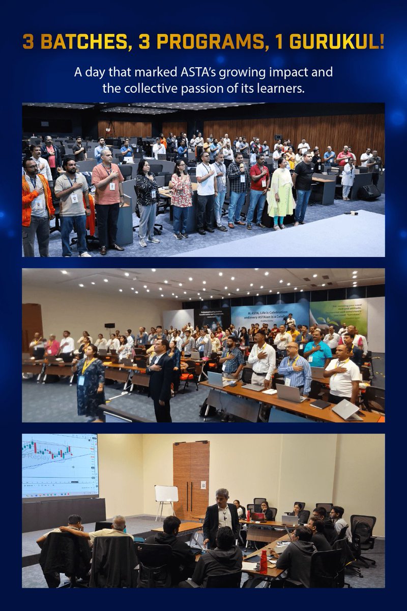 AvadhutsatheTA's tweet image. A landmark day at ASTA Gurukul
Three impactful programs, one shared purpose: helping more people understand and manage their finances better.

A defining step in our journey toward making financial learning accessible to everyone.
#ASTAGurukul #FinancialEducation #LearningForAll