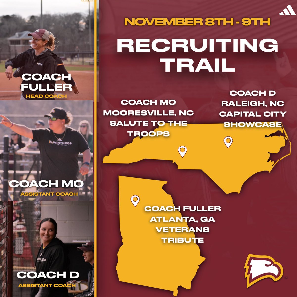 Winthrop Softball tweet media