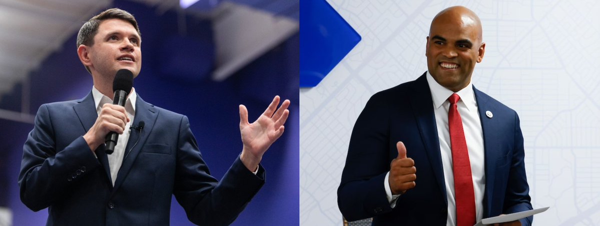 📊 Texas Senate Democratic Primary (James Talarico internal)

James Talarico: 48% 
Colin Allred: 42% 

Was Allred 61-31 in Aug. internal poll
——
Name ID
Allred: 90%
Talarico: 62%
——
"Among the 59% who can ID both candidates (nearly 500 LVs)"

James Talarico: 71% 
Colin Allred: