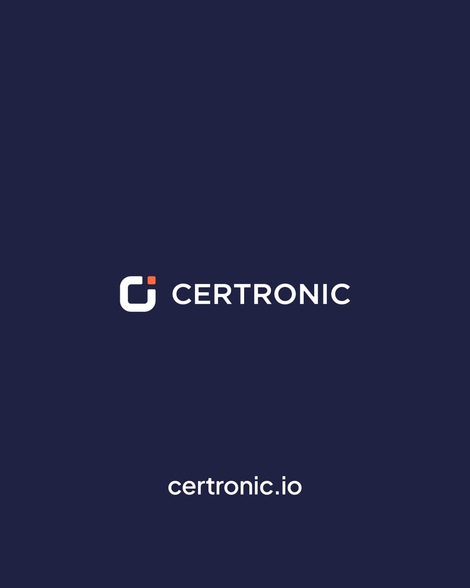 Certronic.io tweet media