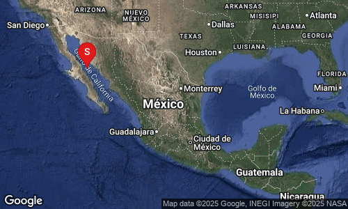 SismologicoMX's tweet photo. Preliminar: SISMO Magnitud 5.7 Loc  71 km al NORTE de SANTA ROSALIA, BCS 07/11/25 06:04:32 Lat 27.97 Lon -112.15 Pf 10 km https://t.co/CK9QEbi7wL