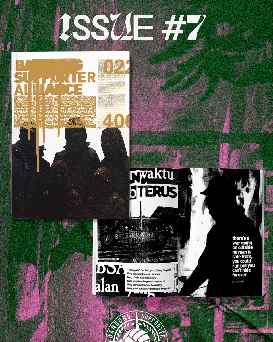 BSA_1933's tweet photo. Zine #Issue7 berisi beberapa tulisan dari kawan-kawan jaringan. Sila dipesan melalui link pesan yang tersedia.
Link pesan 👉https://t.co/xcqu3KtyLe
Panjang umur solidaritas! https://t.co/yUbTuDsoKV