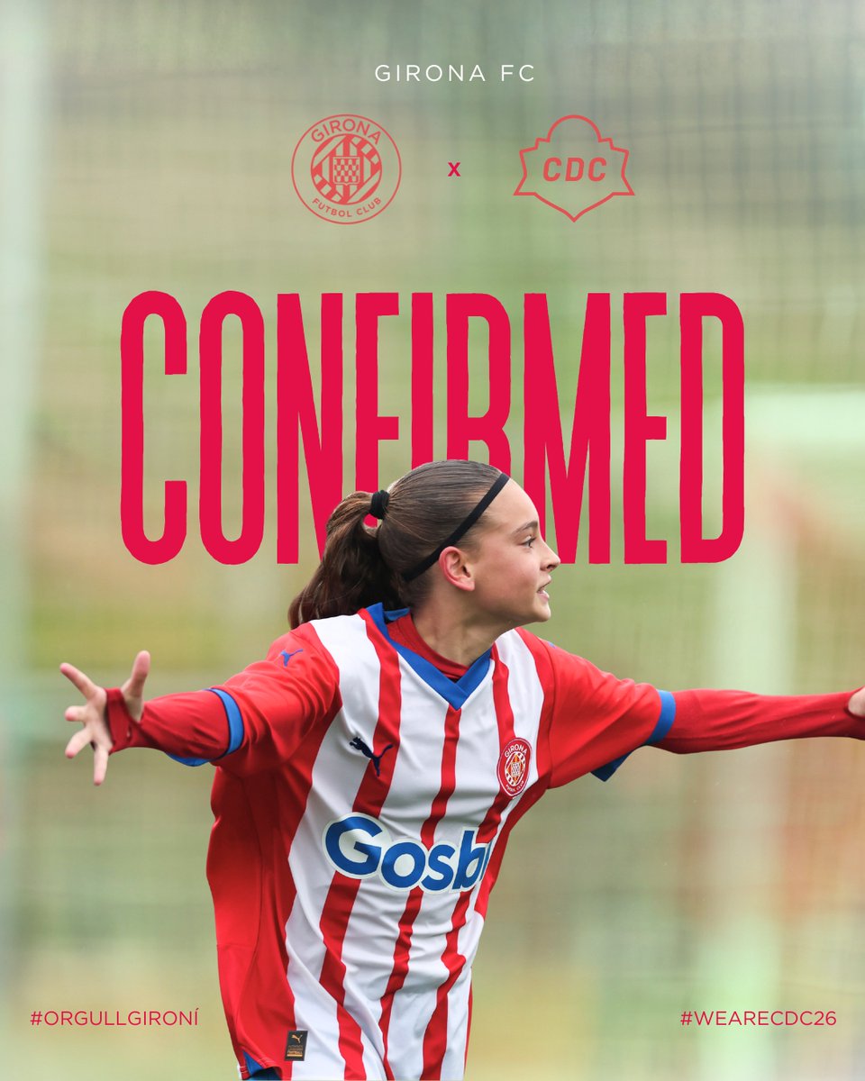 🏆 Girona FC confirmed for the Costa Daurada Cup 2026!

Their 4th consecutive appearance highlights their strong commitment to youth football and talent development.

We can’t wait to see them back on the Costa Daurada! 

✍ l1nq.com/wqpzW.