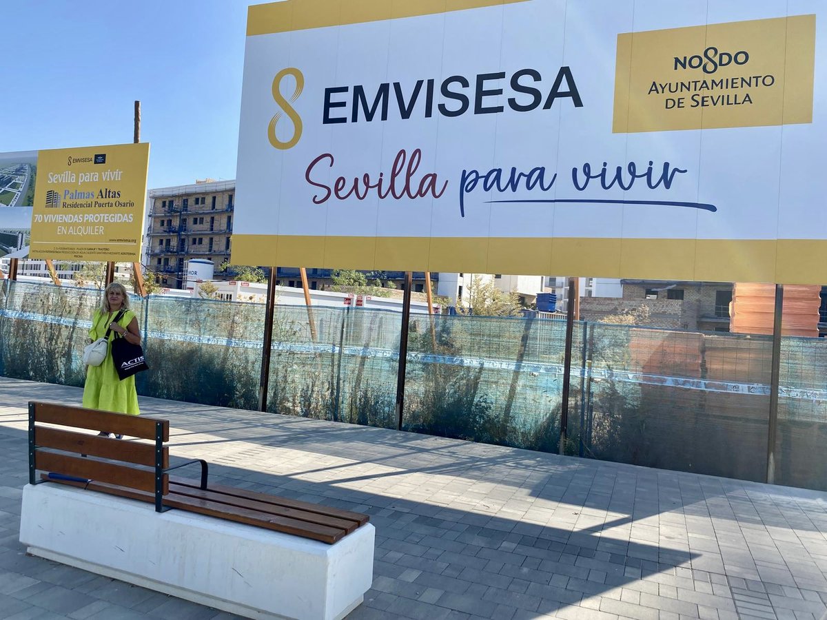 🏘️ Viviendas sociales y eficientes en Palmas Altas Sur (Sevilla)
Promueve @Emvisesa con apoyo del <a href="/Ayto_Sevilla/">Ayuntamiento de Sevilla</a> , la <a href="/AndaluciaJunta/">Junta de Andalucía</a> y fondos europeos.

Confiaron en ACTIS para mejorar el confort y la eficiencia.

Gracias a @bigmat_relux y @La Especialista (Grupo BME)