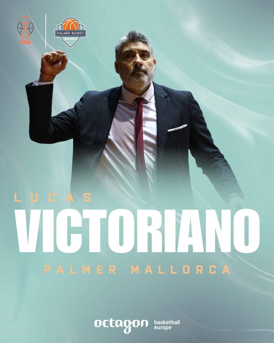 dcarroFairPlay's tweet image. Congratulations to proven winner @LucasVictorian8 who starts his European coaching experience with @palmerbasket in @CompeticionFEB !! Well deserved and ready to push the Mallorca club to new heights! Where @OctagonBballEU happens with @BuddingMartin and @claudio_villita