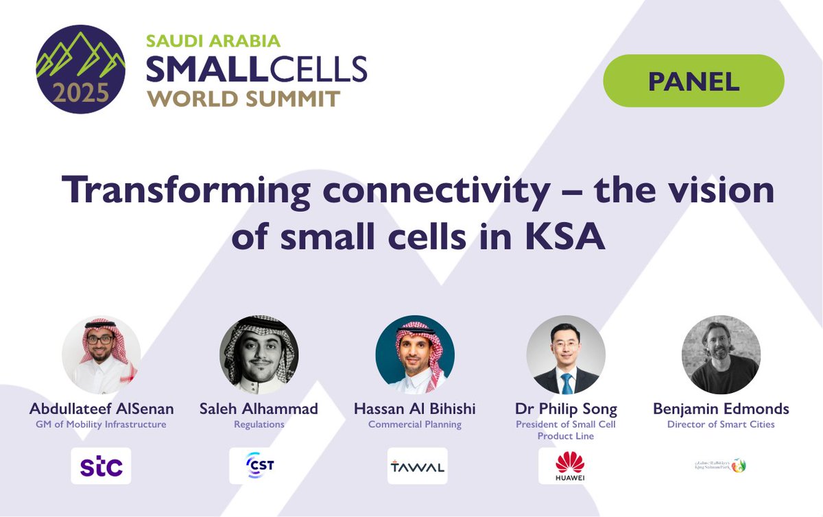 Small Cells World Summit tweet media