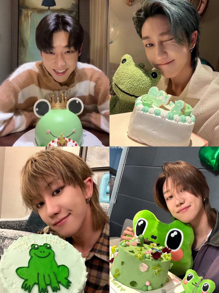 this man and his frog-themed birthday tradition, literally the CUTEST thing ever!! 🐸

happy birthday,  minghao 💚