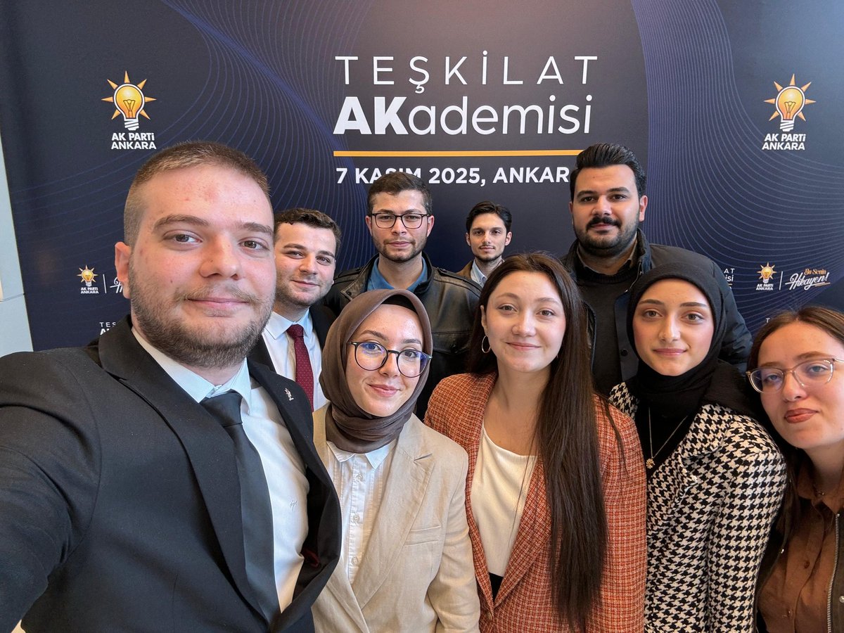 📍AK Parti Genel Merkezi 

AR-GE ve Eğitim Başkanlığımız tarafından düzenlenen Teşkilat AKademisi programındayız!🙋🏻‍♀️