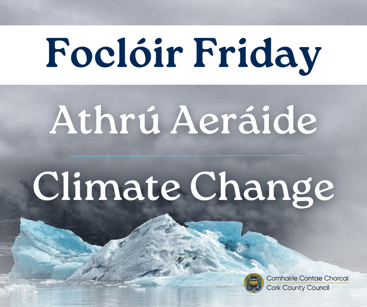 An mhí seo táimid ag spreagadh gach duine chun #MakeOneChange a dhéanamh ar son pláinéad níos glaise agus níos inbhuanaithe! 🌍

------------------------

This month we are encouraging everyone to #MakeOneChange for a greener, more sustainable planet! 🌍
#foclóirfriday