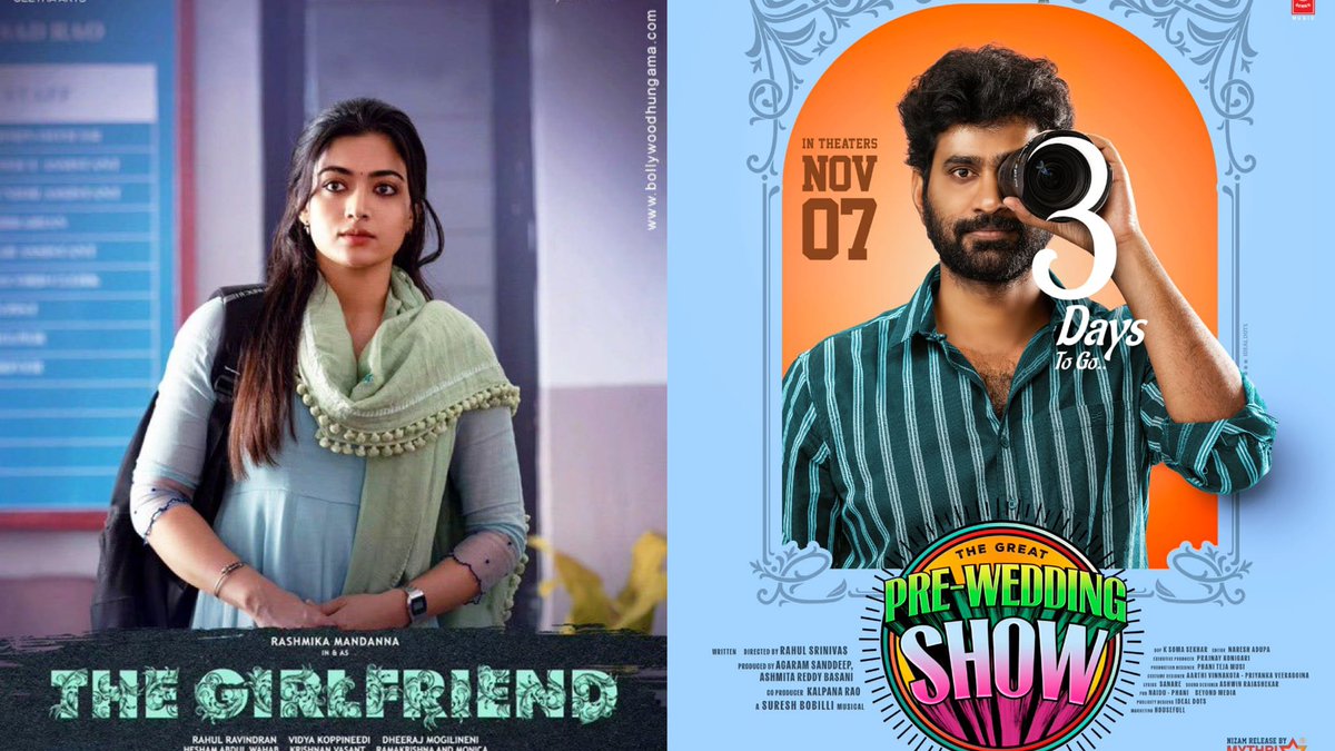 AndhraTalkie's tweet photo. #TheGirlFriend &amp; #PreWeddingShow Tickets GIVEAWAY 🥁🥁🔥

Follow @AndhraTalkie 
Retweet &amp; Comment Your Location 
Join in to WA Channel : https://t.co/0SLCkNDYDT

Winners Selected Randomly 🔥
#RashmikaMandanna https://t.co/GrVTqXkGyv