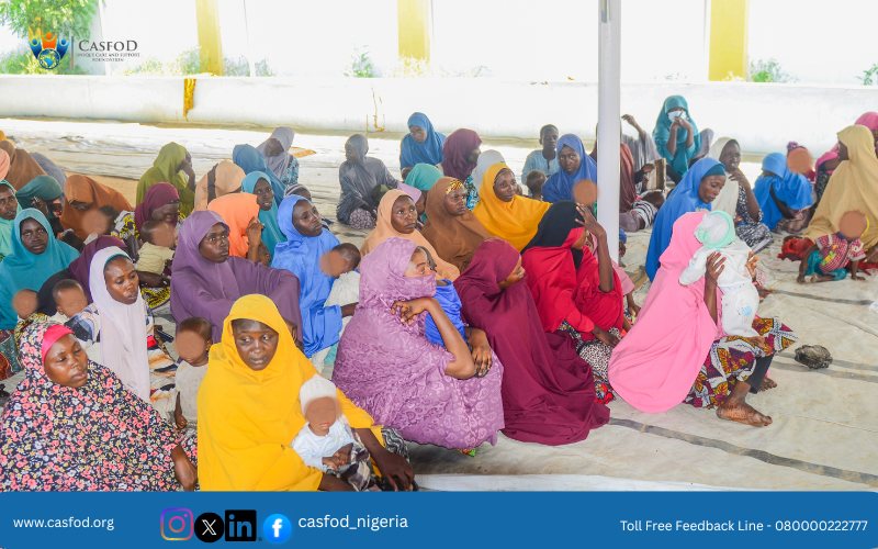 casfod_nigeria's tweet image. Our team continues 2 make strides under the #PROMISEProject! This week, our ED @Benjos01 , alongside the Head of Program &amp;amp; Grant @jkadam1 , MEAL Officer and the Nutrition Coordinator, were on the ground in Dala Lawanti and Molai, Maiduguri, for the monitoring &amp;amp; supervision (1/3)